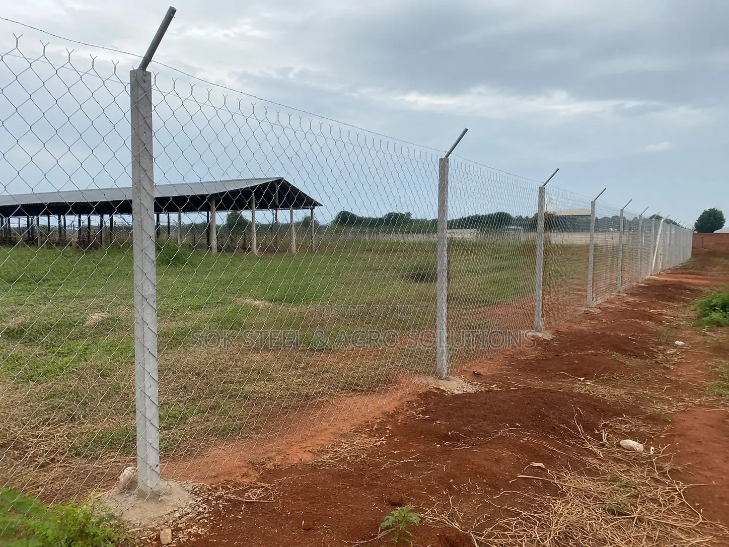 8ft Chain Link Galvanized Fence Wire