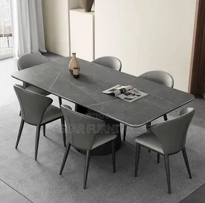Marble Dining Table With 6 Chairs