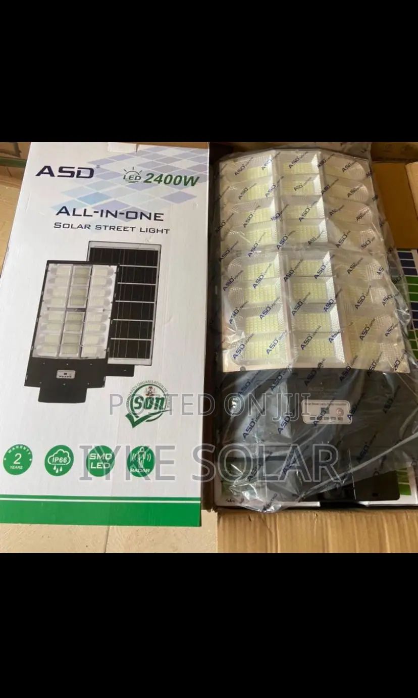 2400w Asd All in One Solar Light