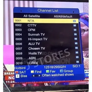 Free to Air Digital Satellite Channels Strong Decoder