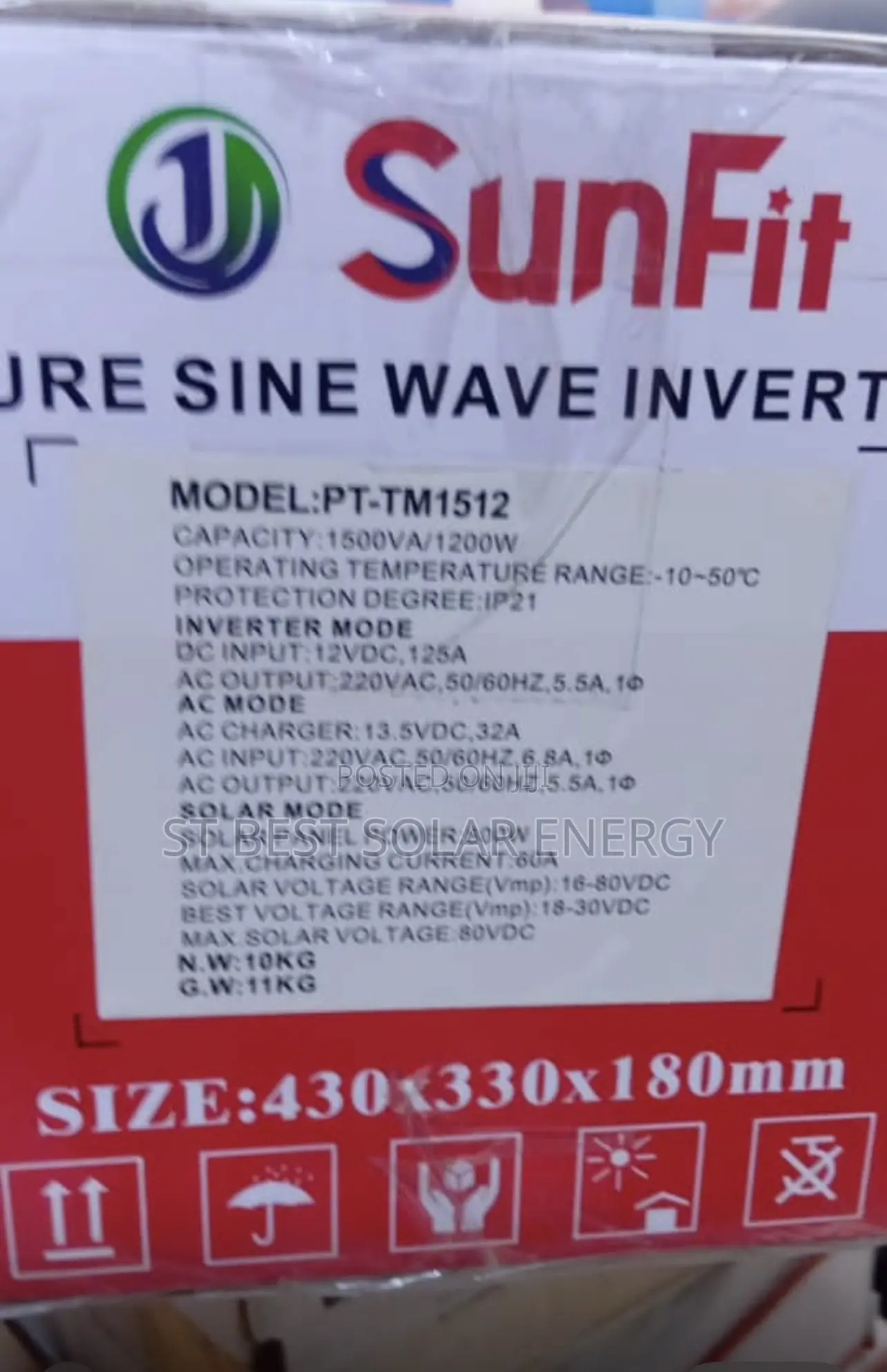 1.5kva/12v Hybrid Inverter