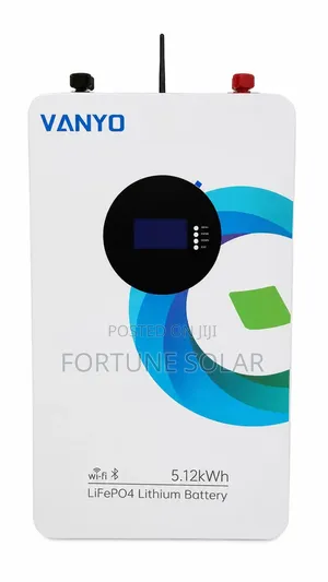 VANYO 5kwh 24V Lithium Battery With WiFi and Bluetooth Support