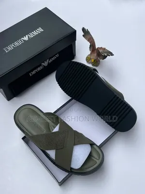 Emperor Armani Quality Slippers