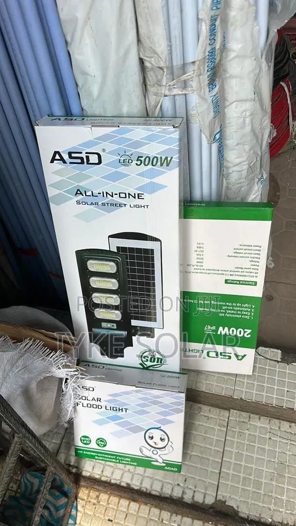 500w Asd Solar Street Light