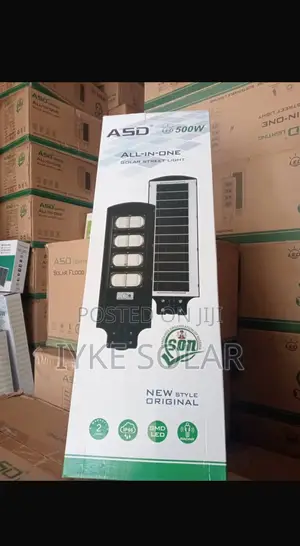 500w Asd All in One Solar Street Light
