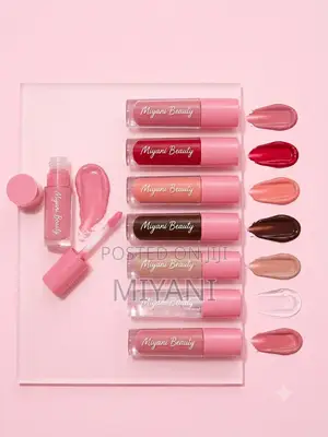 Miyani Beauty Lip Gloss – High Shine Non-Sticky