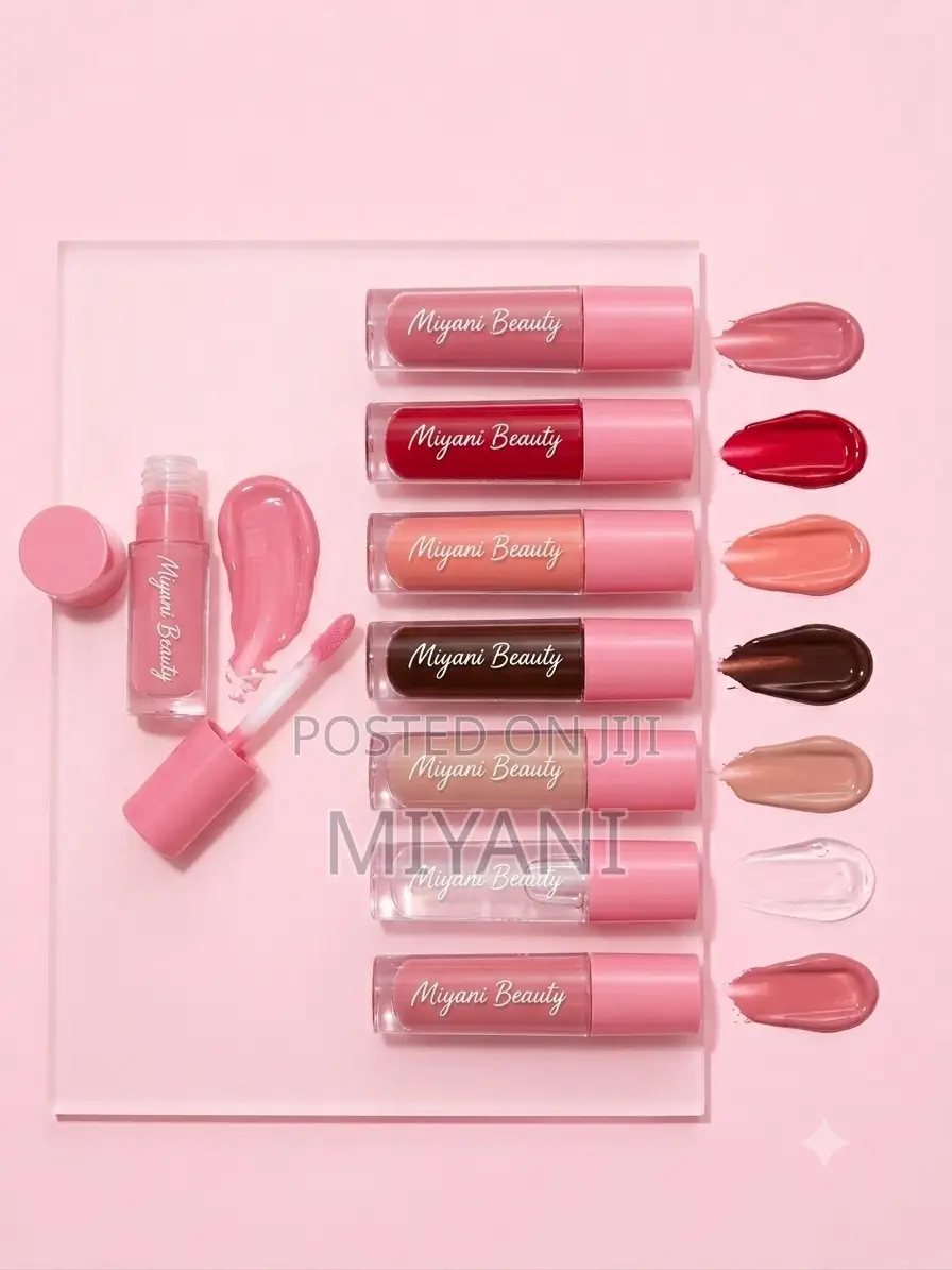 Miyani Beauty Lip Gloss – High Shine Non-Sticky