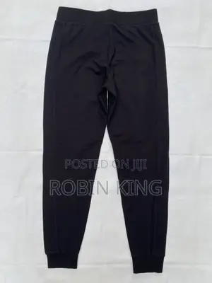 Emporio Armani EA7 Black Joggers Sweatpants Trousers Size Medium M