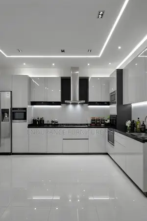 HGF High-Gloss Kitchen Cabinets  Stylish, Modern,