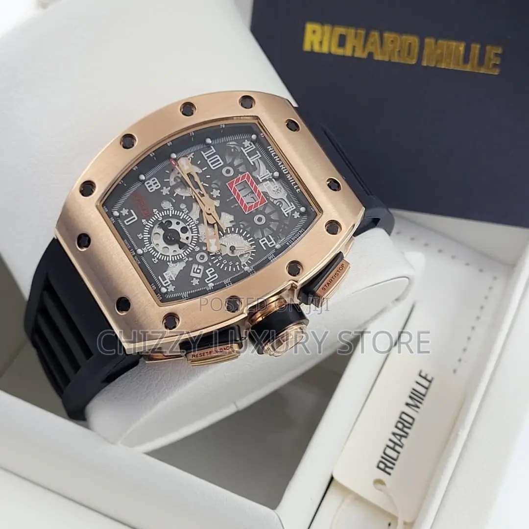 Richard Mille Quality Luxury Men Automatic Engine Wristwatch