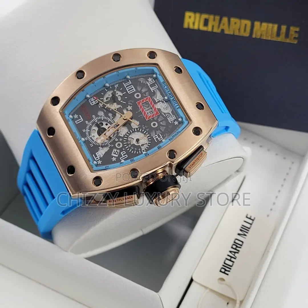 Richard Mille Quality Luxury Men Automatic Engine Wristwatch