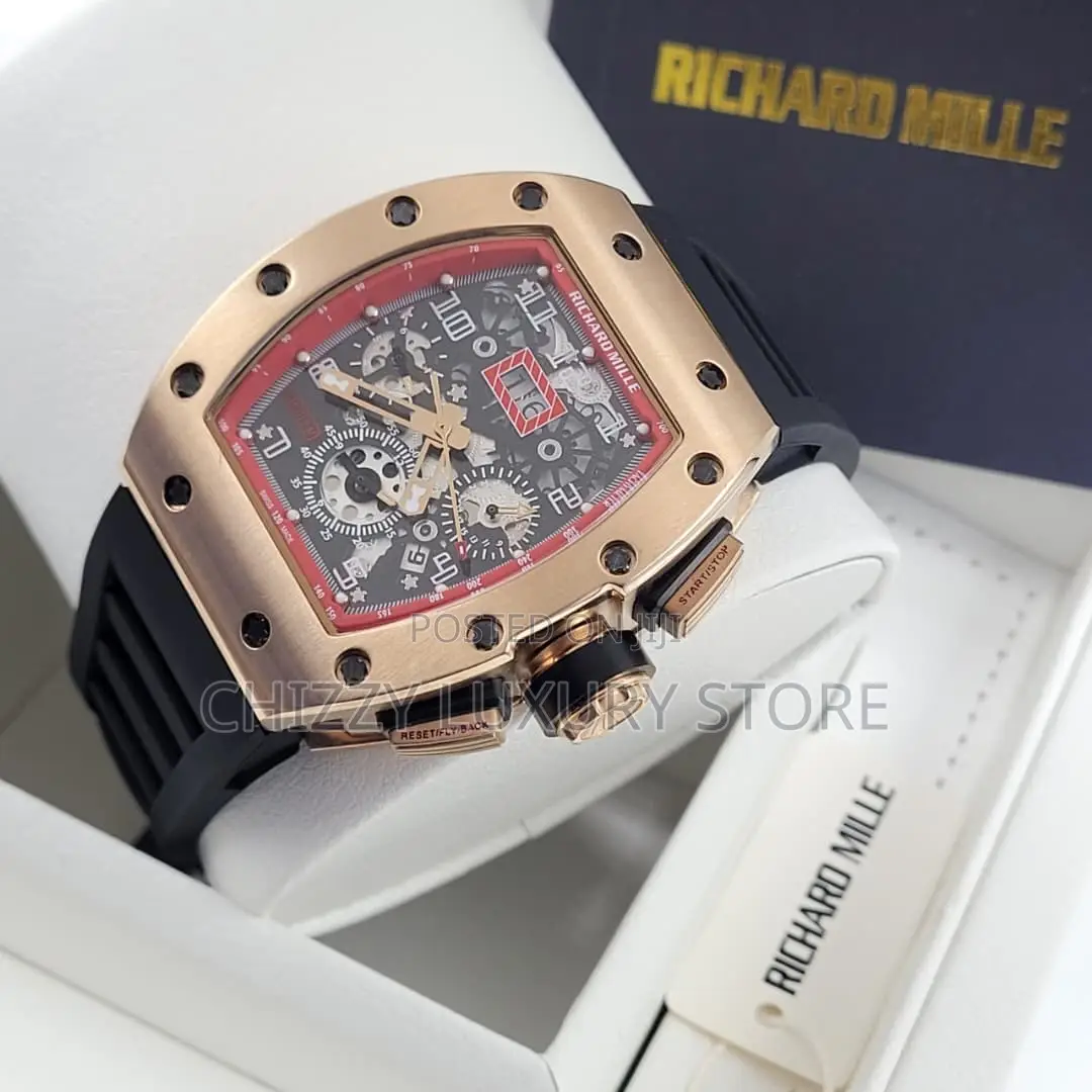 Richard Mille Quality Luxury Men Automatic Engine Wristwatch