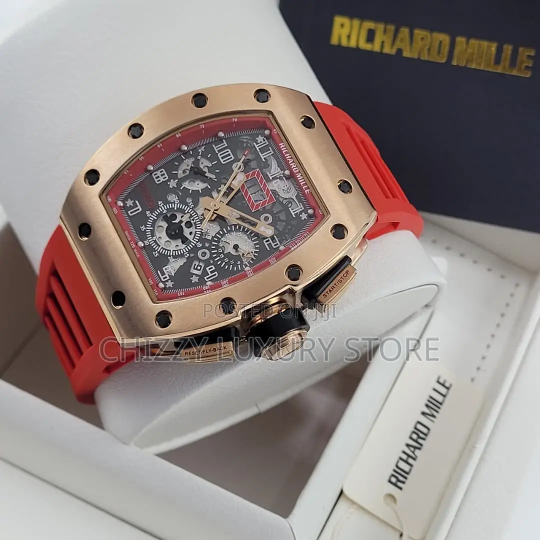 Richard Mille Quality Luxury Men Automatic Engine Wristwatch