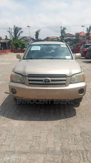 Toyota Highlander Hybrid 4x4 2006 Gold