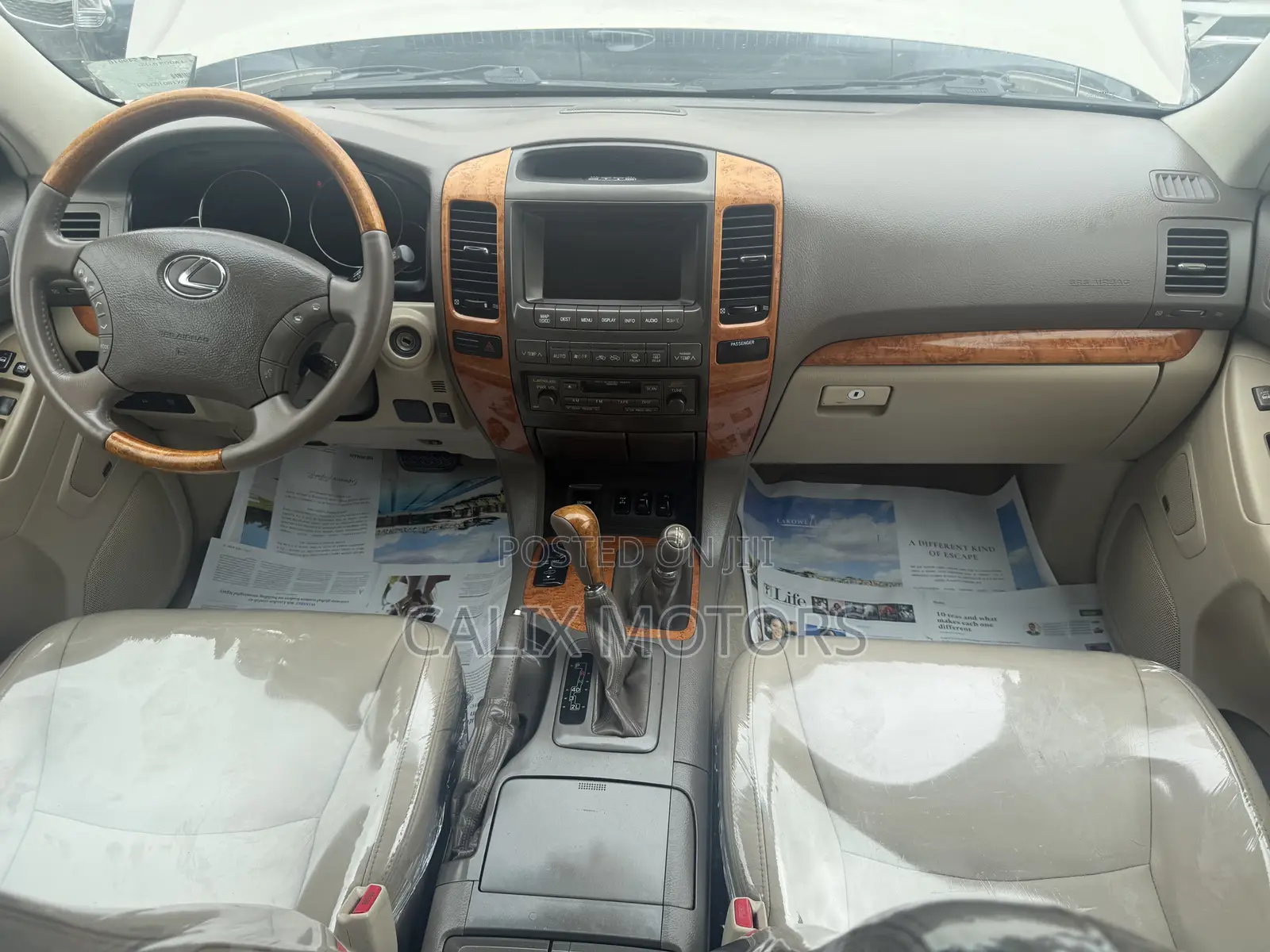 Lexus GX 2007 Gold