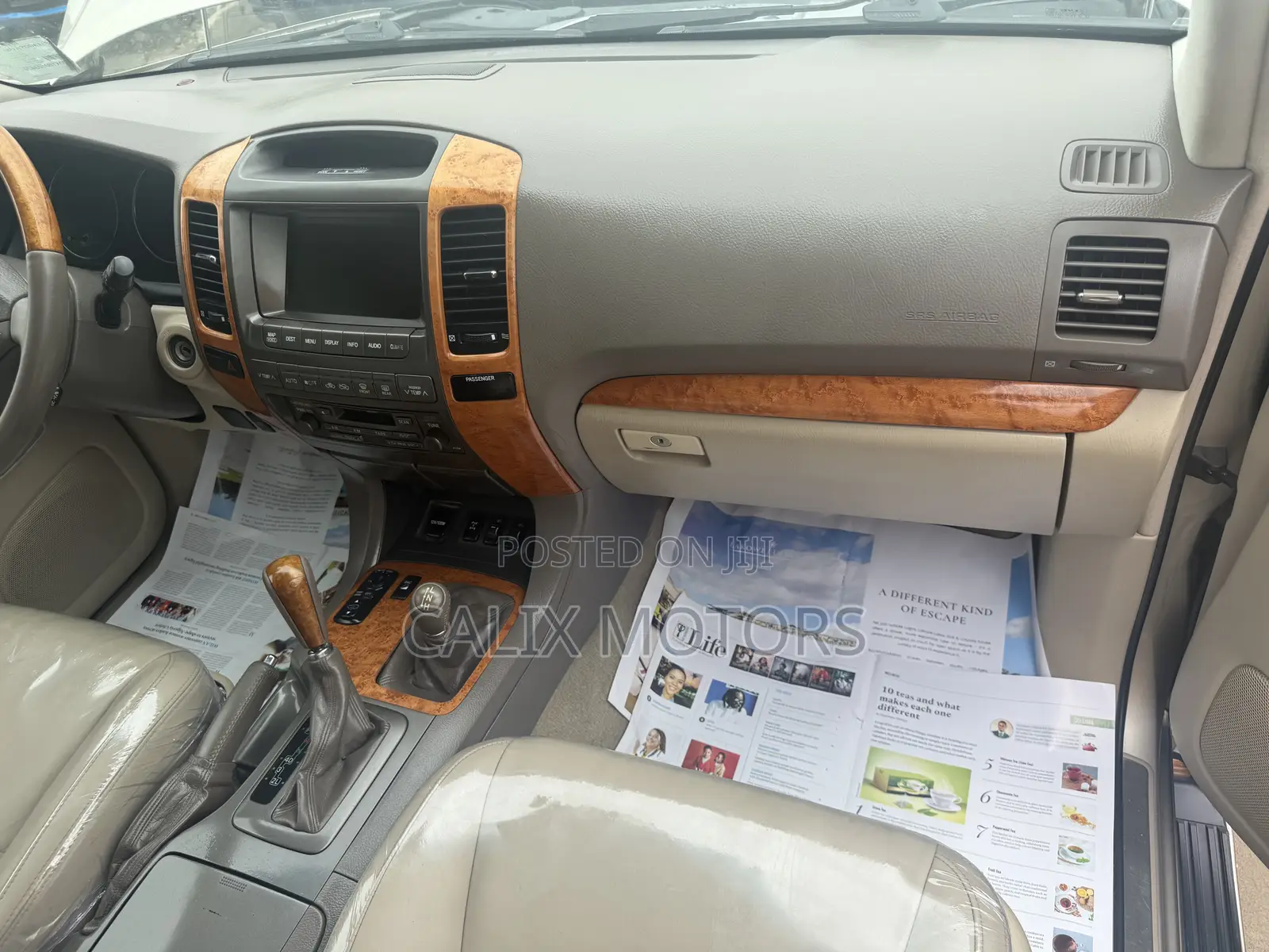 Lexus GX 2007 Gold