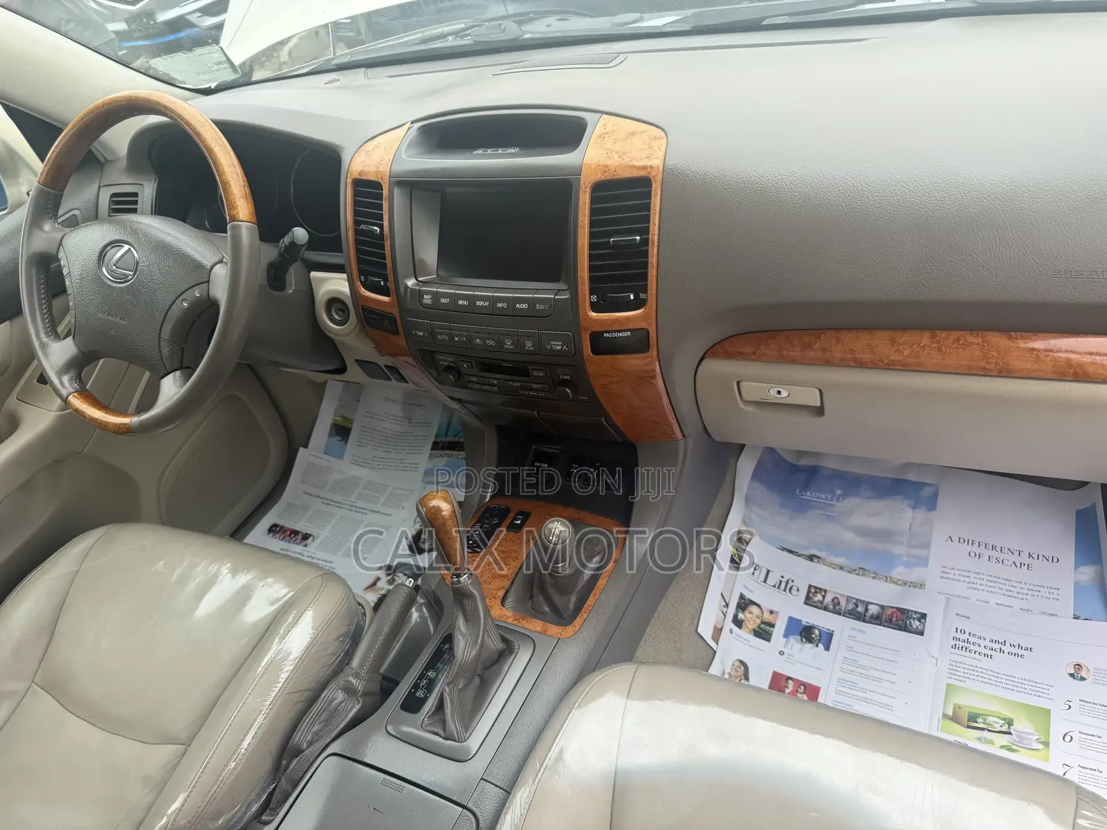 Lexus GX 2007 Gold