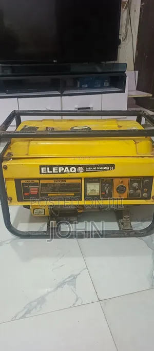 Used Elepaq 5.5HP Generator for Sale