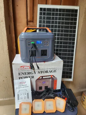 350W Solar Power Generator + 4 DC Bulbs