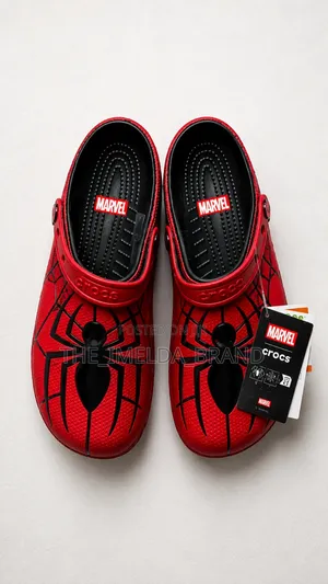 Marvel SpiderMan Crocs – Unisex Red Crocs