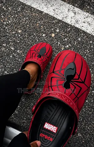 Marvel SpiderMan Crocs – Unisex Red Crocs
