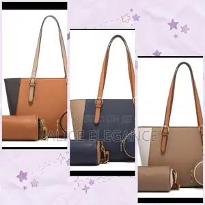 Elegant 3-in-1 Tote Bag Set