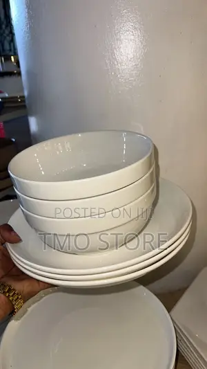 6pcs Ceramic Bowl Set, Ceramic Plates, Flat Plates