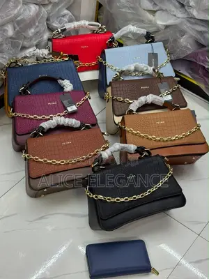 PEDRA Luxury Chain-Handle Handbag