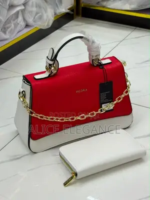 PEDRA Luxury Chain-Handle Handbag