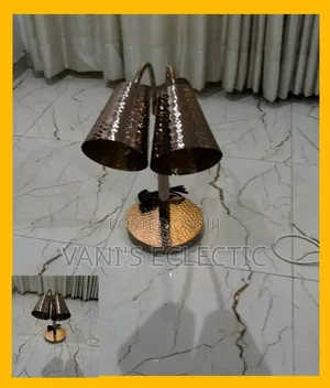 Double Hammered Insulated Lamps (Double Food Warmer Buffet Lamps)