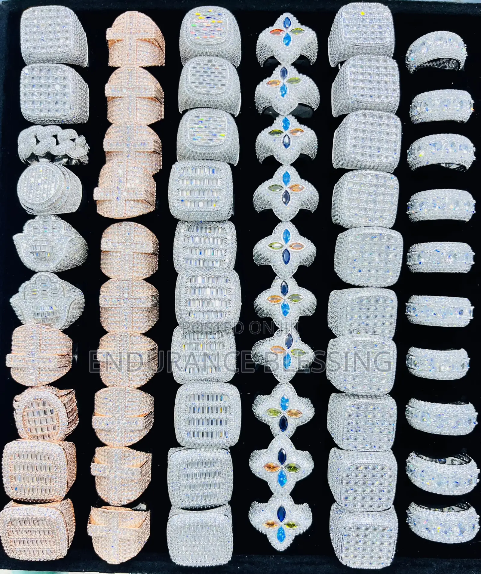 Zirconia Iced Ring