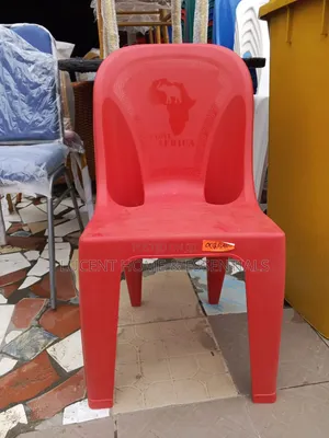 Quality OK Plast Red Plastic Chair for Home, Events Commercial Use