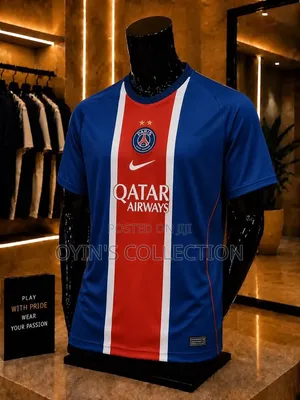 PSG Home Kit – Nike Paris Saint-Germain Football Jersey