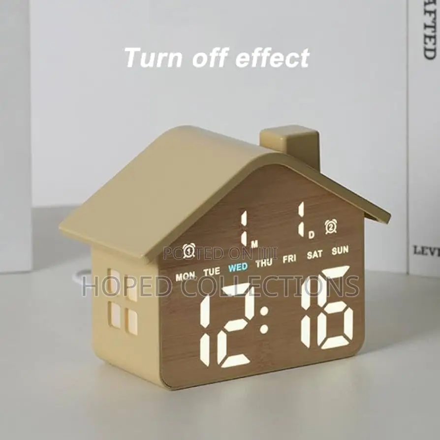 Digital Led Clock With Alarm and Calendar