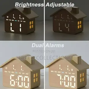 Digital Led Clock With Alarm and Calendar