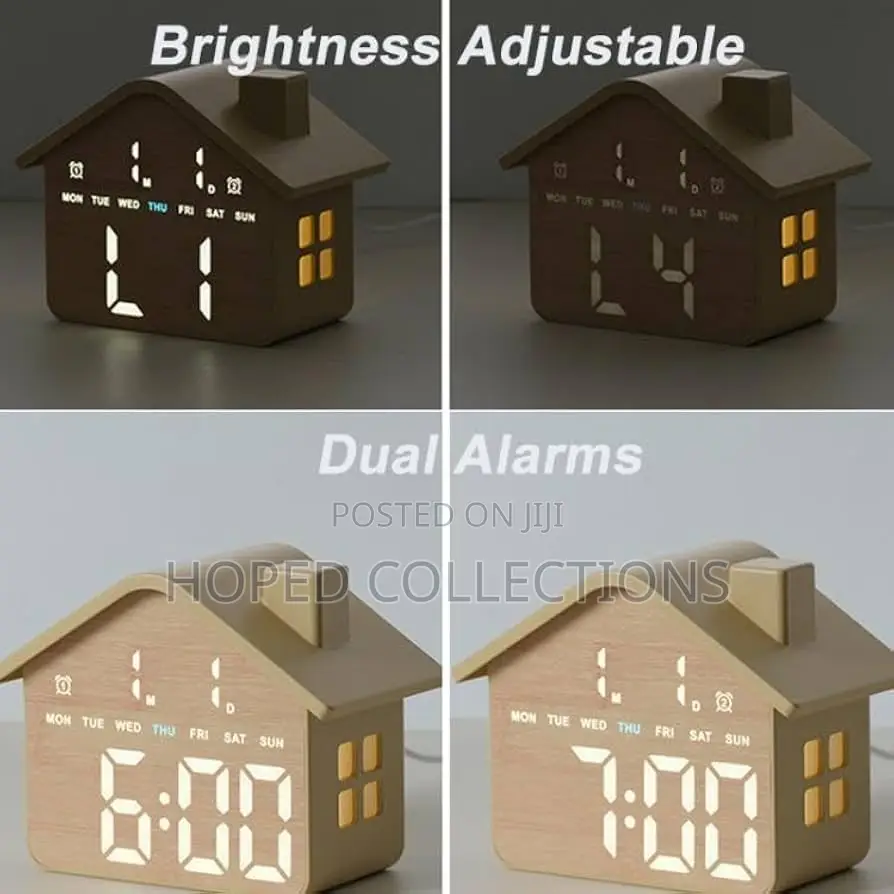 Digital Led Clock With Alarm and Calendar