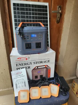 350W Rechargeable Power Station With Solar Panel