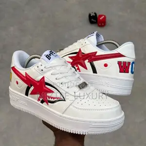 A Bathing Ape Sta Low Shark Sneakers