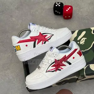 A Bathing Ape Sta Low Shark Sneakers