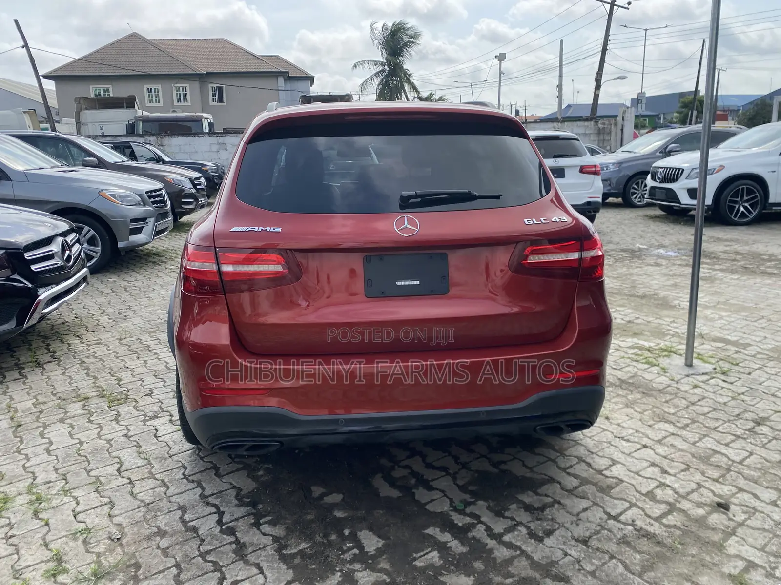 Mercedes-Benz GLC-Class 2017 Red