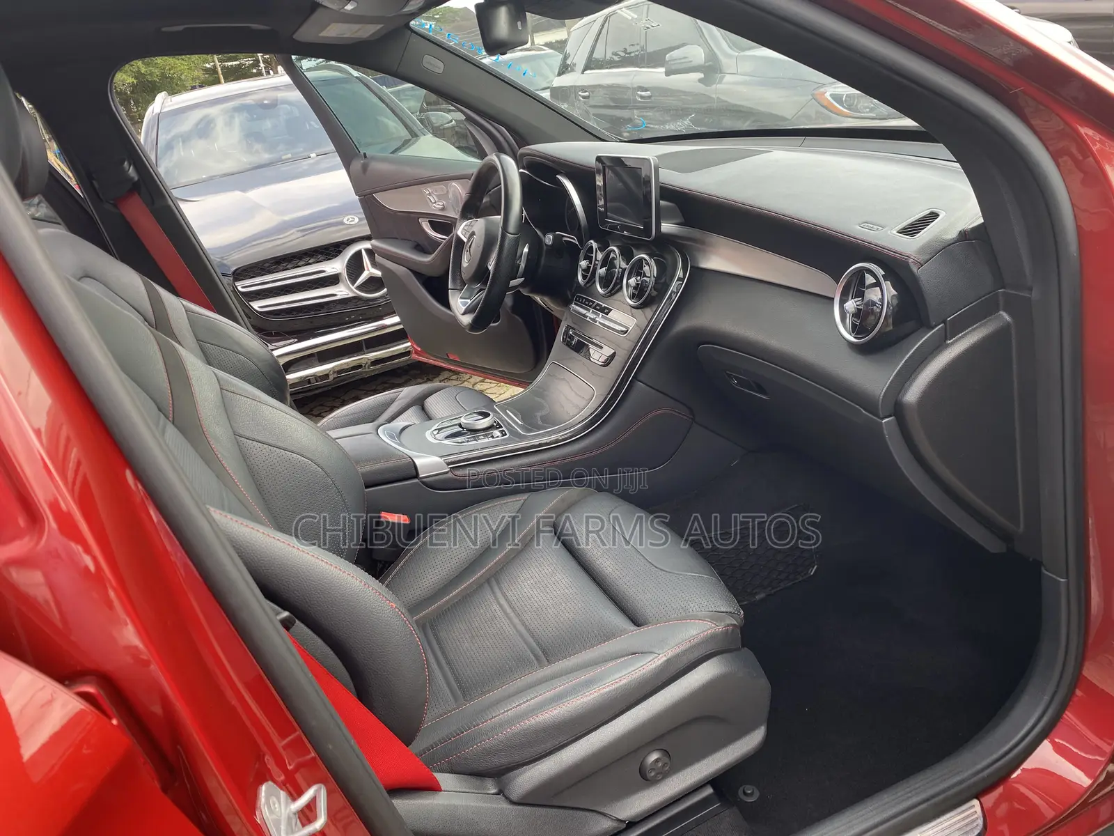 Mercedes-Benz GLC-Class 2017 Red