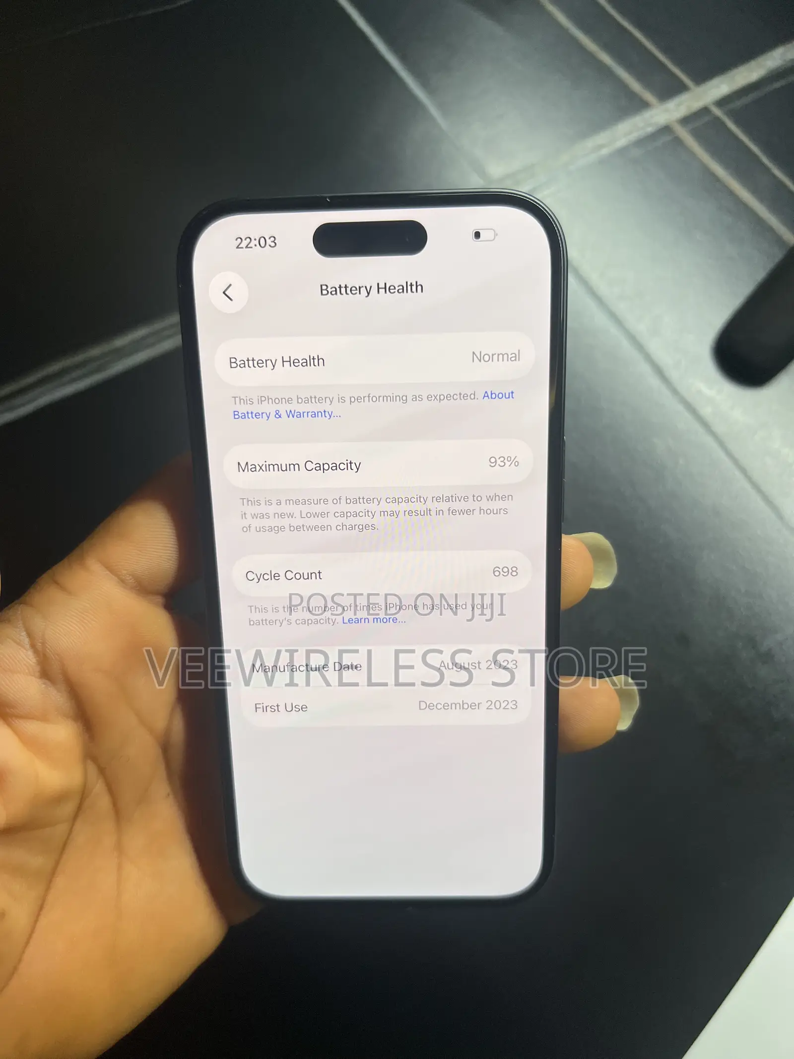 Apple iPhone 15 128 GB Black