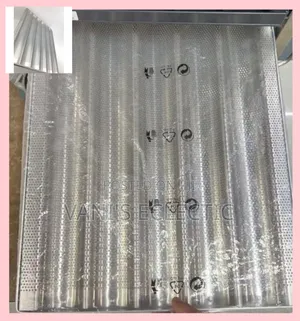 Commercial Perforated Baguette Bread Baking Tray (Hot Dog Tray)