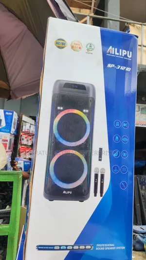 Ailipu SP-3121D Rechargeable Bluetooth Speaker With 2 Mics