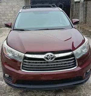 Toyota Highlander Limited Platinum V6 4x2 (3.5L 6cyl 6A) 2016 Burgundy