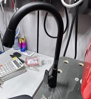 Modern Black Kitchen Faucet