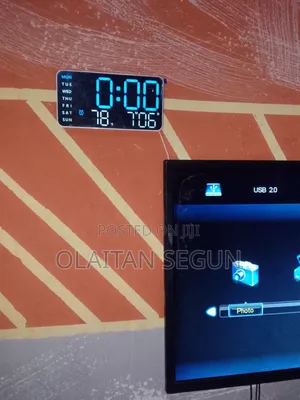 Digital Wall Clock