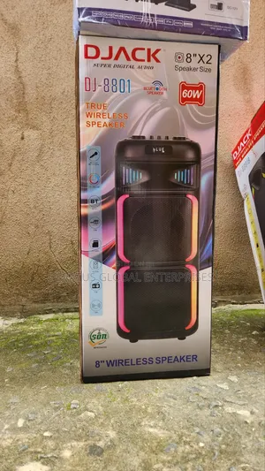 DJACK DJ-8001 Party Speaker With Wireless Microphone