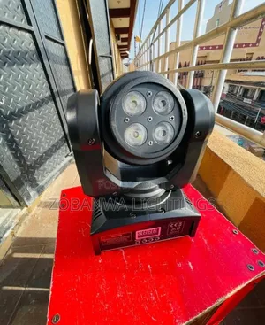 Double SidesWash Beam Mini LED Moving Head 360°infinite Rotatio