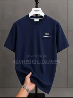 High Quality Lacoste Round Neck T-Shirt